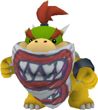 Do You Think Bowser Jr - Bowser Jr With Mask (382x388), Png Download