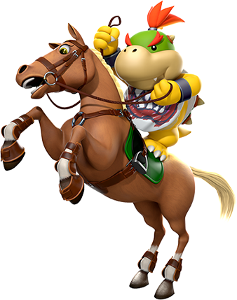 3 Jan - Mario And Sonic At The Olympic Game Bowser Jr (338x429), Png Download