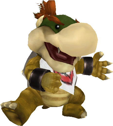 *official Recolors Now Available* - Super Smash Bros Brawl Bowser Jr (596x549), Png Download