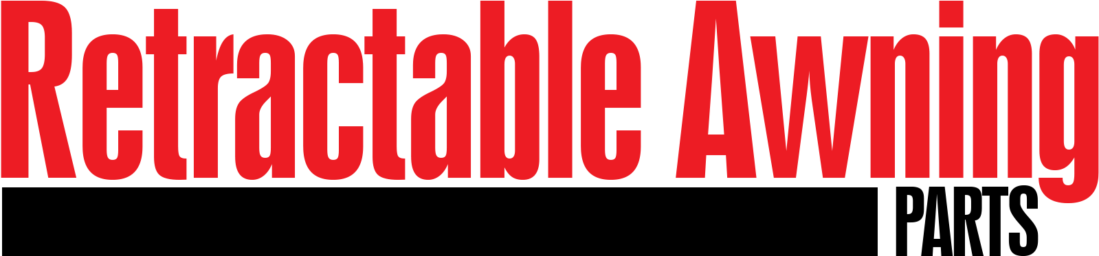 Retractable Awning Parts - Transport (1639x468), Png Download
