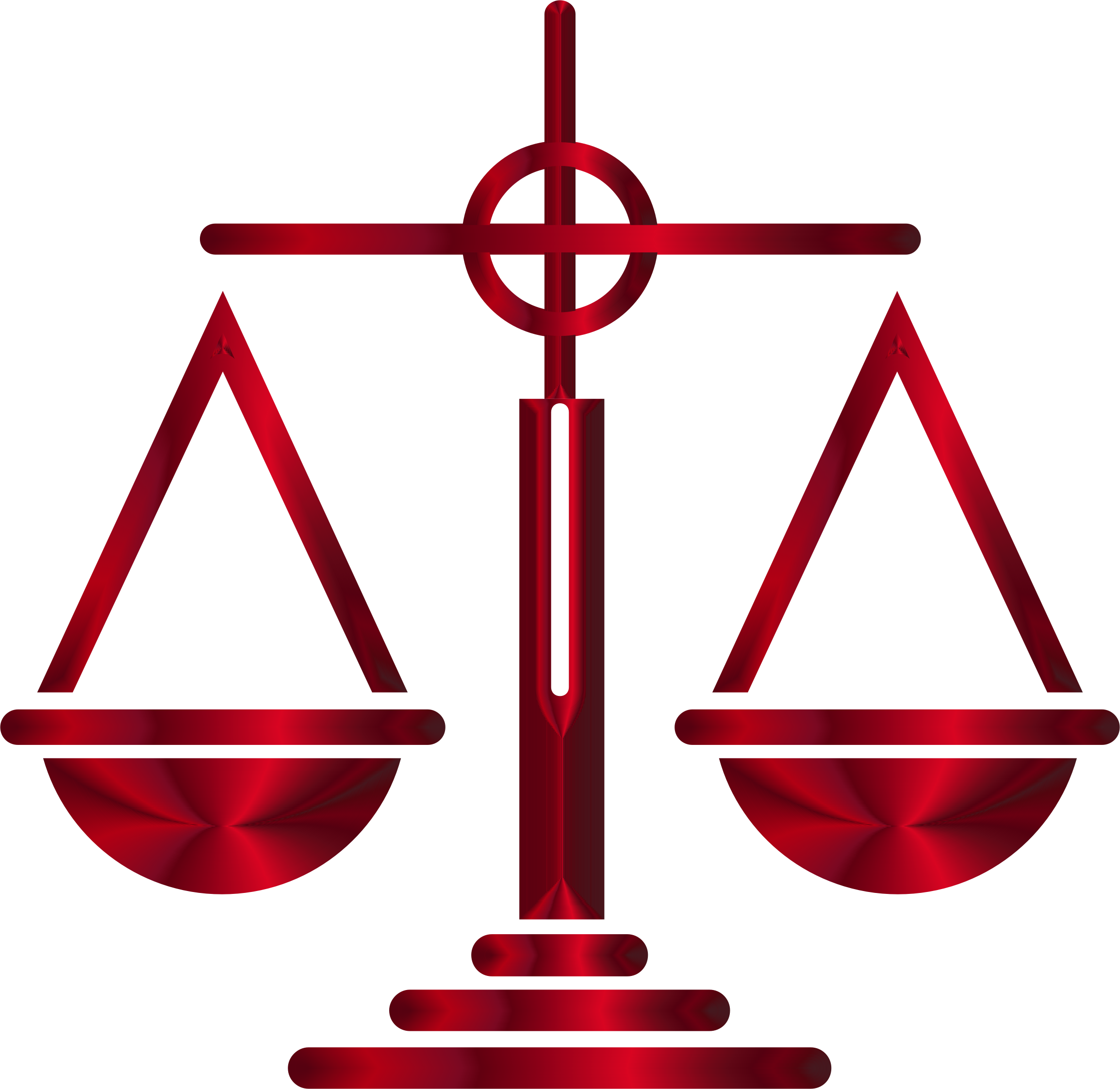 This Free Icons Png Design Of Sanguine Scales Of Justice (2308x2244), Png Download