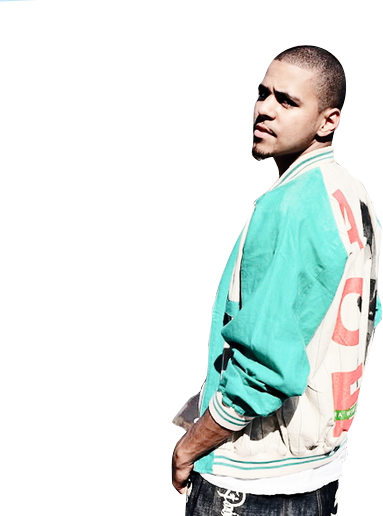 Share This Image - J. Cole (383x516), Png Download