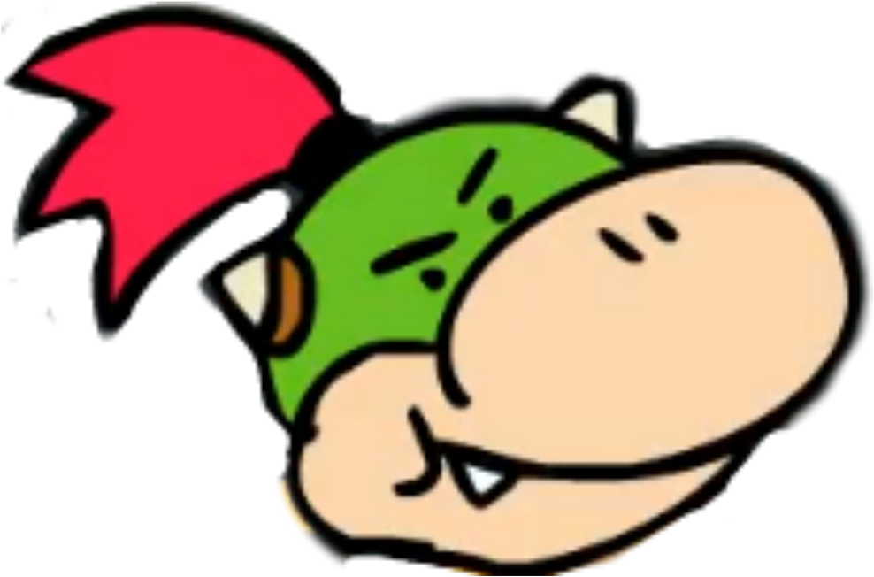 Bowserjr Bowser Srpelo Mario Supermario - Mario Series (1024x1024), Png Download