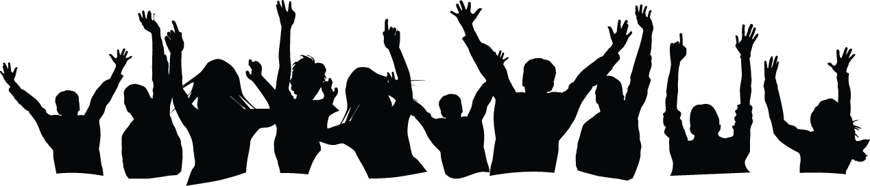 Party People Png Clip Library Download - International Youth Day 2018 (1269x272), Png Download