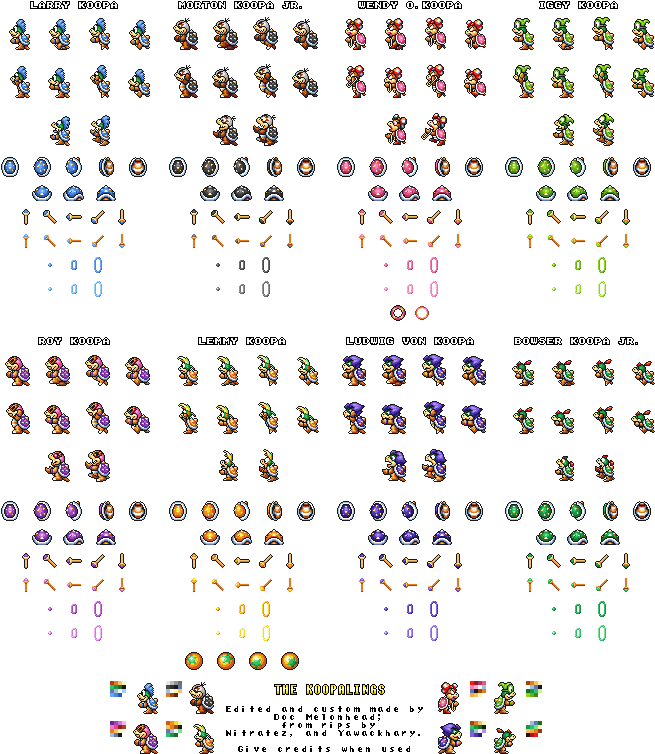 & Koopalings - Number (672x768), Png Download