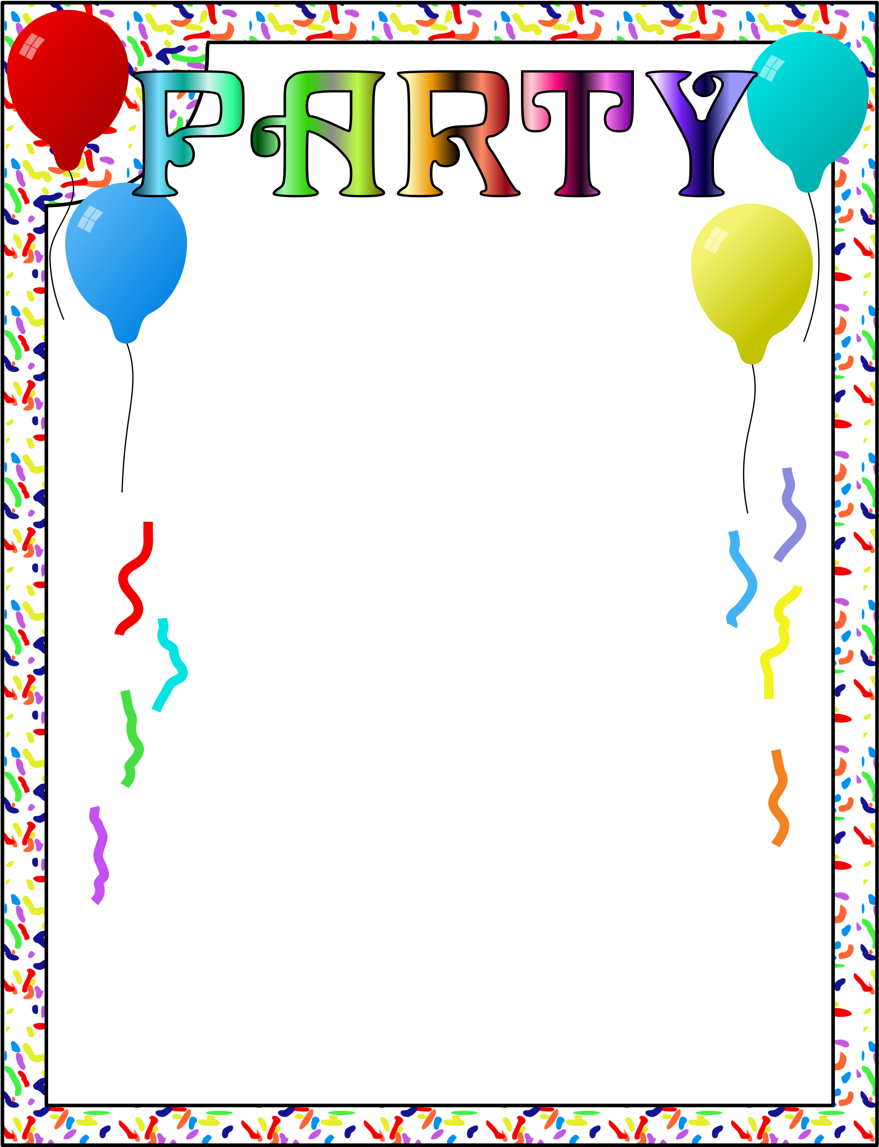 This Free Icons Png Design Of Party Sign (1855x2400), Png Download