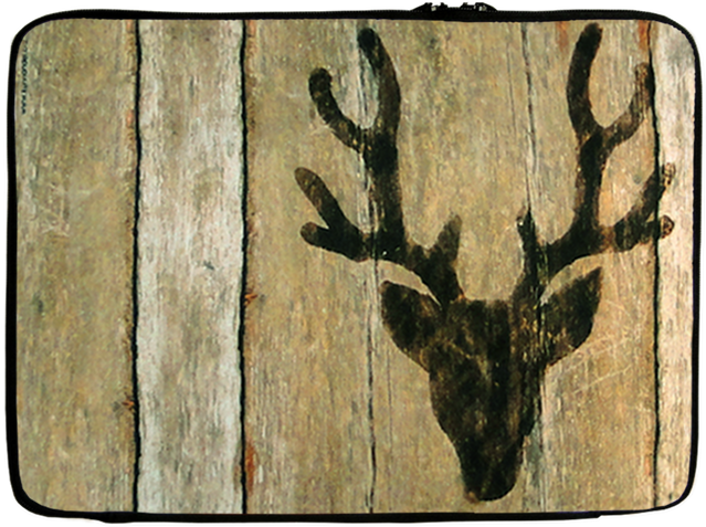 Deer Head, Laptop Case - Antler (800x600), Png Download