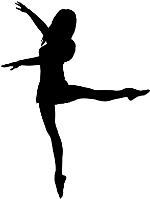 Dancer Silhouette Png - Hip Hop Dance Recital Invitations (300x431), Png Download