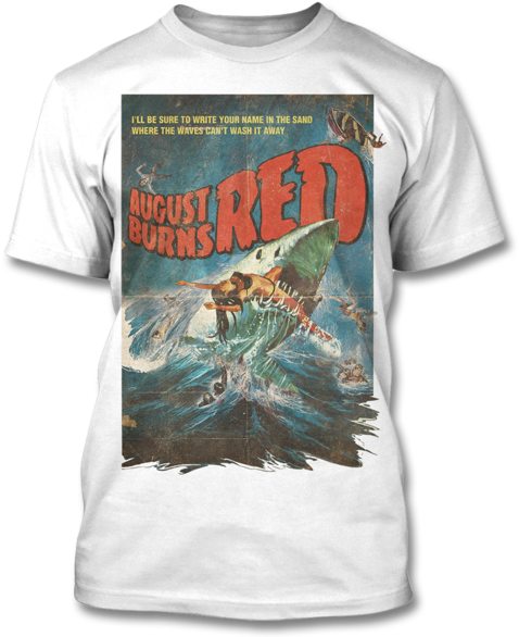 Shark Attack T-shirt - Posterazzi Crocodile Movie Poster Print (27 X 40) Movcf9434 (600x600), Png Download