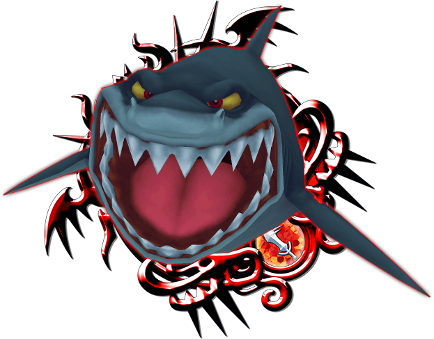 The Shark - Kingdom Hearts Union X 7 Star Medals (623x487), Png Download