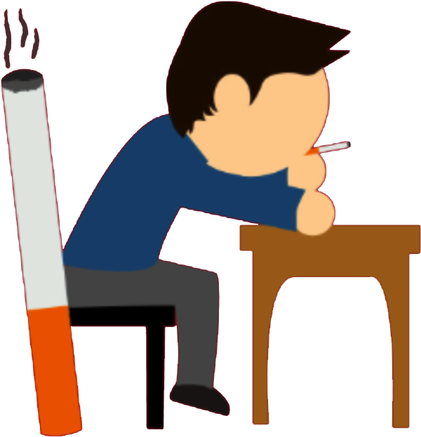 Smoke - Sitting Is The New Smoking Campaign (641x655), Png Download