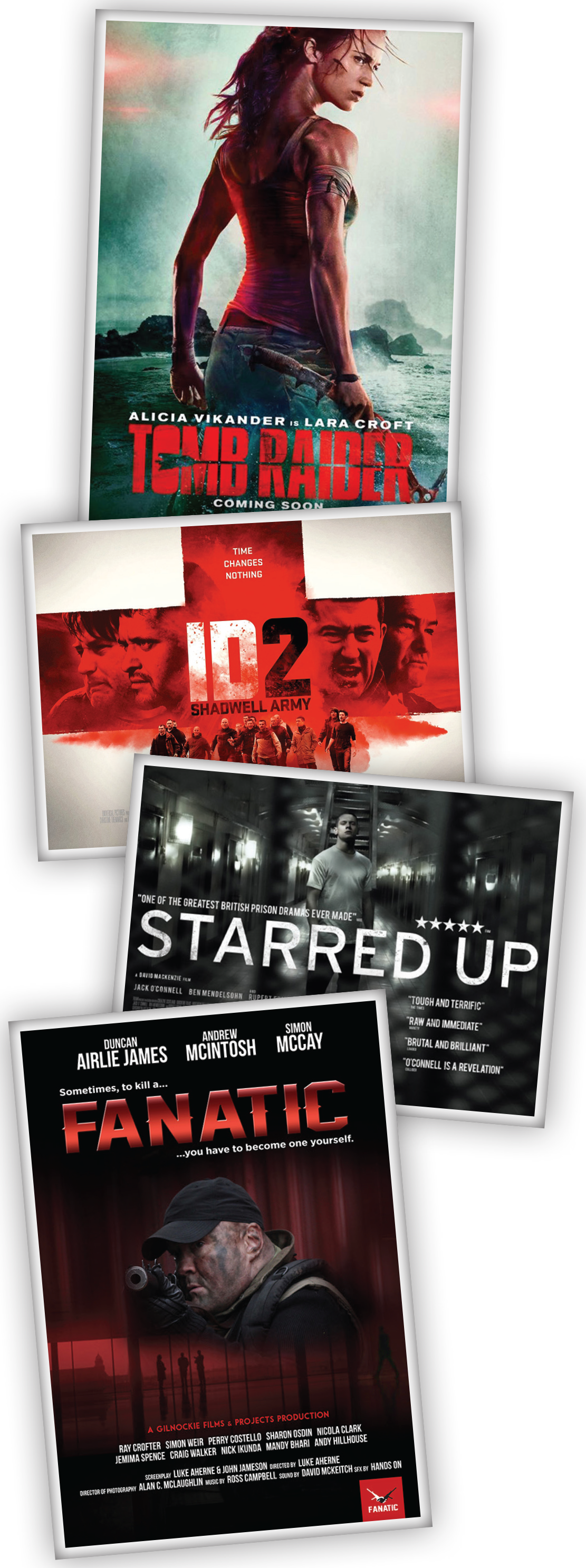 Credits - Id2 Starring Duncan Airlie James (dvd) (1111x2974), Png Download