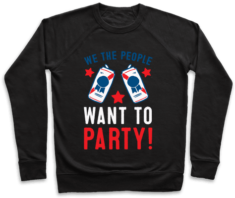 We The People Want To Party Pullover - Pennywise X Mr Babadook (484x484), Png Download