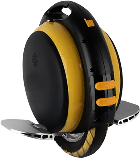 Yellow Hoverboard Colorado Hoverboards - Bicycle (454x600), Png Download