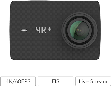 Yi 4k+ Action Camera (480x480), Png Download