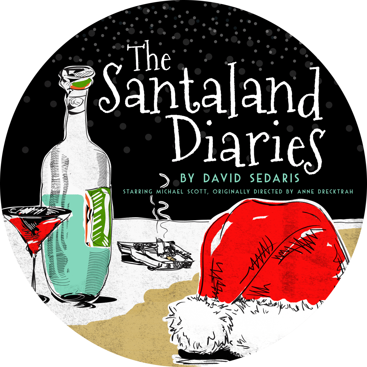The Santaland Diaries - Tell Me A Story In The Dark: A Guide To Creating Magic (1280x1280), Png Download