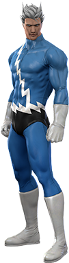 Banner Download Team Up Now Available Marvelheroes - Quicksilver Marvel Heroes (300x420), Png Download