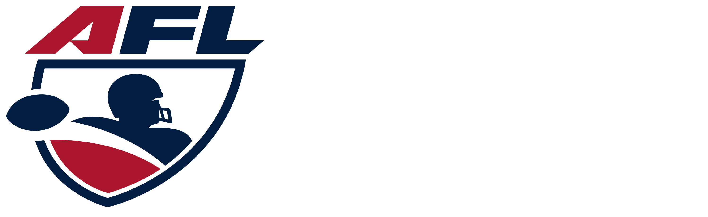 Arena Football League Logo (3000x926), Png Download