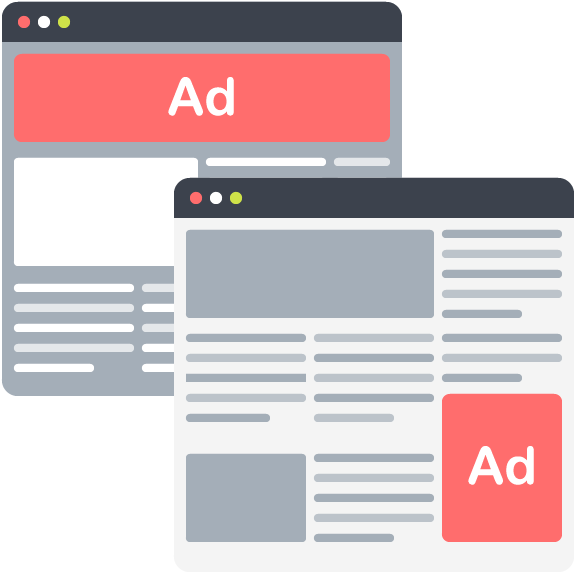 Display Your Banner Ads Of Seoclerk Service On Trafficseo - Banner Ads Icon Png (600x600), Png Download