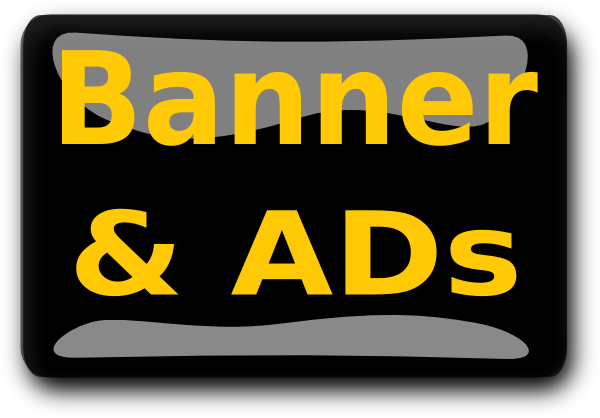 Banner And Ads Button Svg Clip Arts 600 X 418 Px (600x418), Png Download