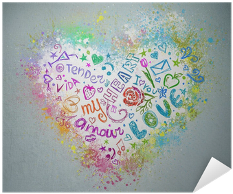 Creative Valentine Grunge Background - Motif (400x400), Png Download