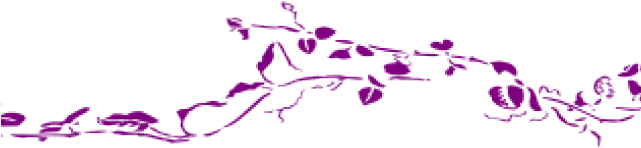 Decorative Border Clipart Purple - Purple Wedding Border (640x480), Png Download