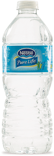 Nestle Pure Life Purified Water - 6 Pack, 0.5 L Bottles (500x540), Png Download