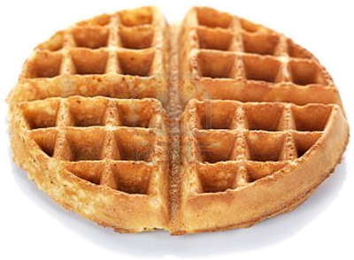 Banner Freeuse Library Free Waffle Page Of Public Domain - Transparent Background Waffle Clipart (470x327), Png Download