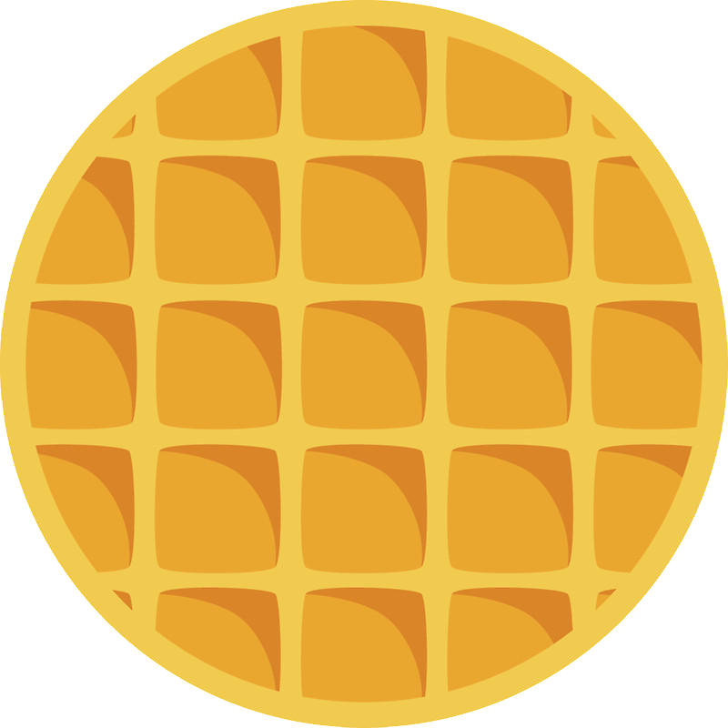 Png Waffle Clipart - Clipart Waffle (800x800), Png Download
