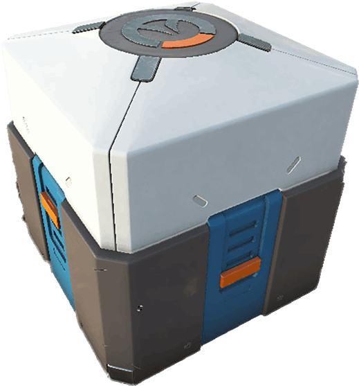 Overwatch Loot Box Png - Overwatch Loot Box Top (600x600), Png Download