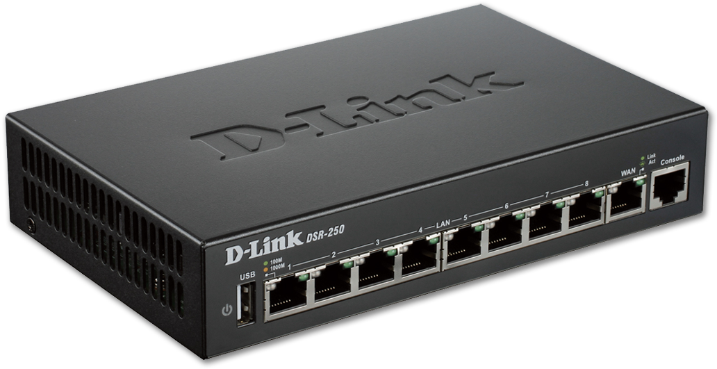 Dsr 250 Side 1664×936 - D-link Dsr-250 Unified Services Router (1664x936), Png Download