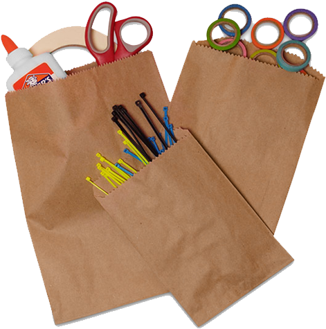 80201 6x9 Millinary Bag 3m/b (600x500), Png Download