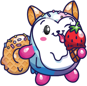 Waffles - Pikmi Pops Surprise Season 2 (575x475), Png Download
