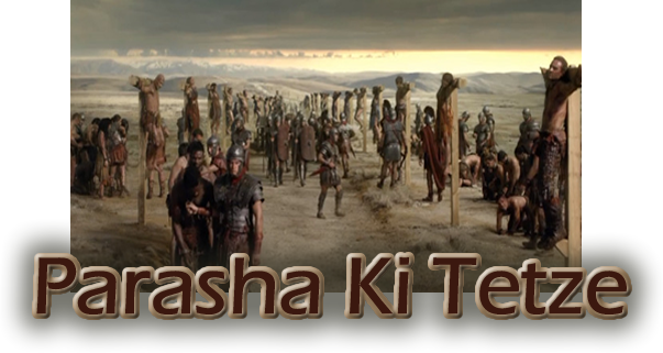 Ki Teitzei Parsha5 - Crucifixion (603x321), Png Download