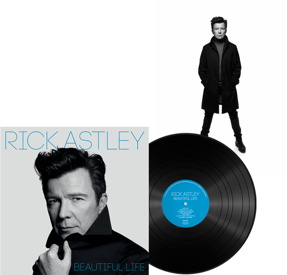 Buy Online Rick Astley - Rick Astley Beautiful Life (1000x1000), Png Download
