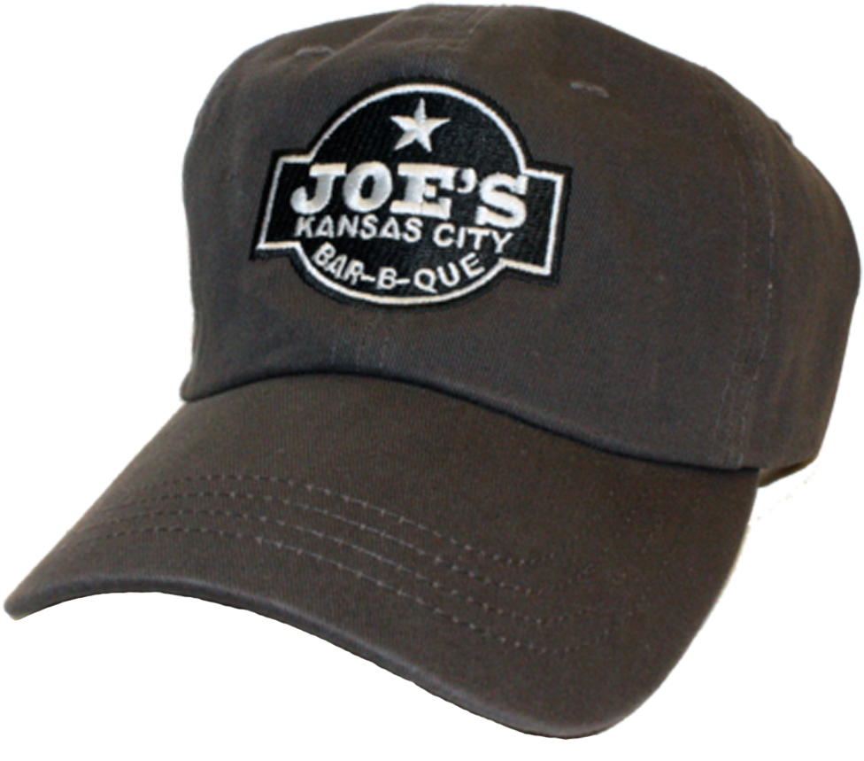 Joe's Kansas City Bar B Que Grey/white Cap - Bbq Cap (1024x1024), Png Download