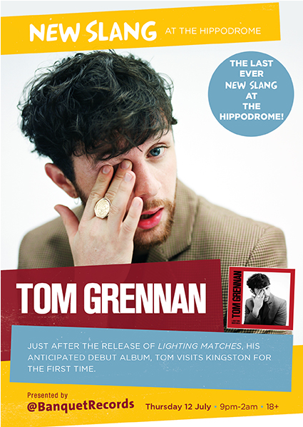 Tom Grennan, New Slang Is On The Move - Tom Grennan Tour Dates (598x598), Png Download