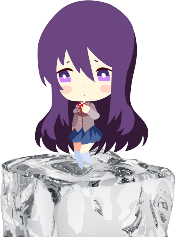Funyuri On Ice - Yuri On Ice Ddlc (802x797), Png Download