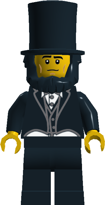 Abe Lincoln Hat Png - Abraham Lincoln (370x684), Png Download