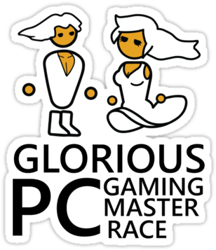 Assinatura Choro É Livre - Pc Master Race (375x360), Png Download