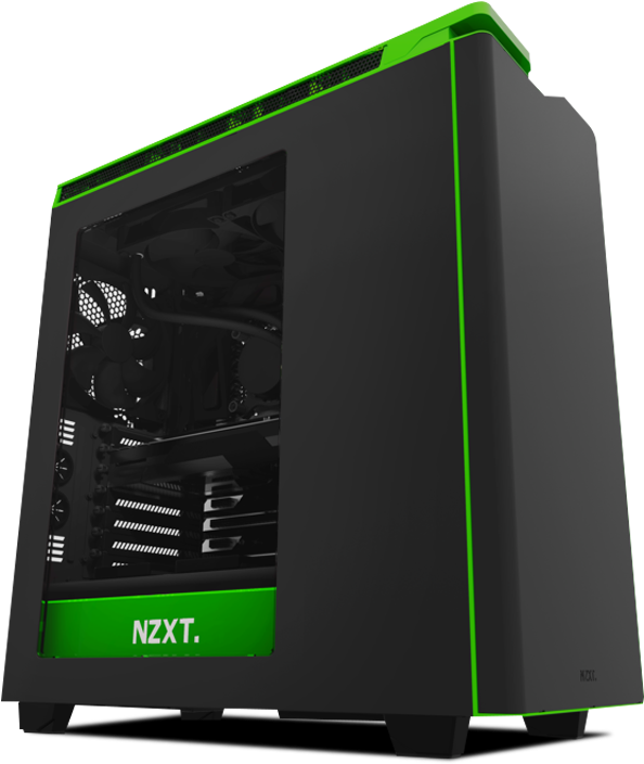 Ag Master Race Cassiopea - Nzxt H440 - Mid Tower Case (800x800), Png Download