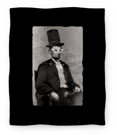 Japanese Abraham Lincoln Blanket Blanket - Abraham Lincoln (484x484), Png Download