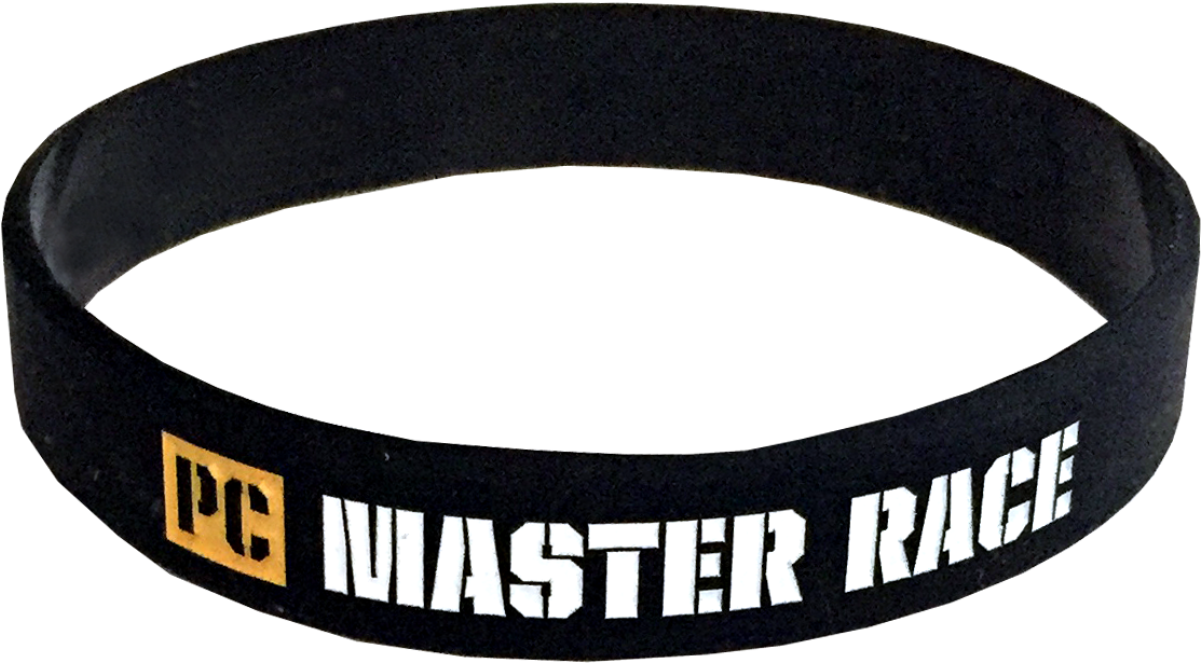 Pc Master Race Szilikon Karkötő I I Ár - Bracelet (1200x800), Png Download