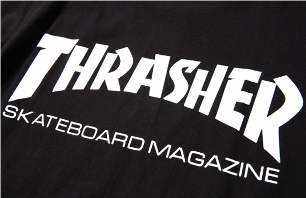 Thrasher Skateboard Magazine T-shirt - Thrasher And Adidas Outfit (600x600), Png Download