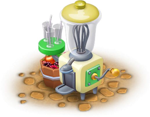 Smoothie Mixer - Hay Day Smoothie Maker (516x516), Png Download