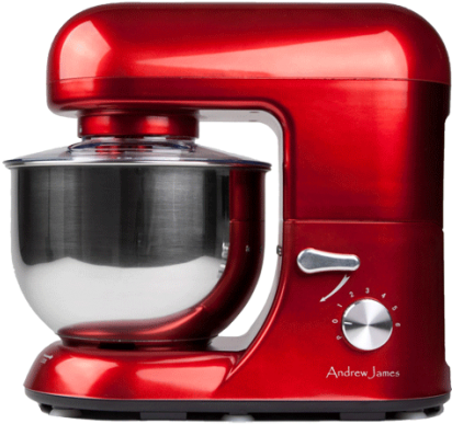 Andrew James 1500 Watt Electric Food Mixer Review - Andrew James 5.2 Litre Stand Food Mixer (435x390), Png Download