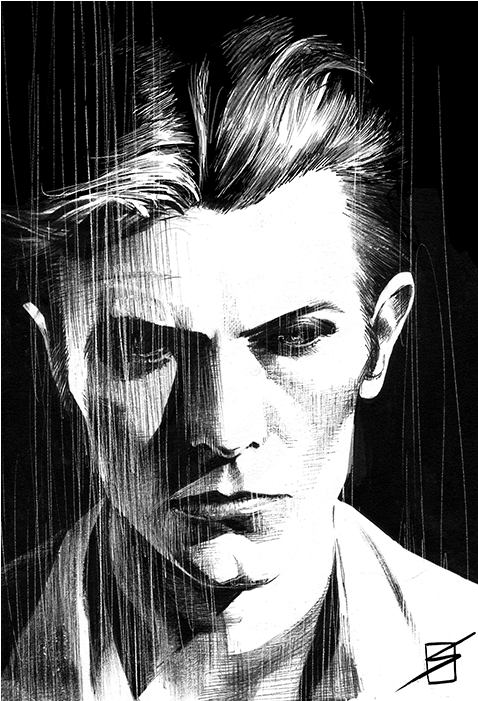 David Bowie In Memoriam - David Bowie (700x700), Png Download