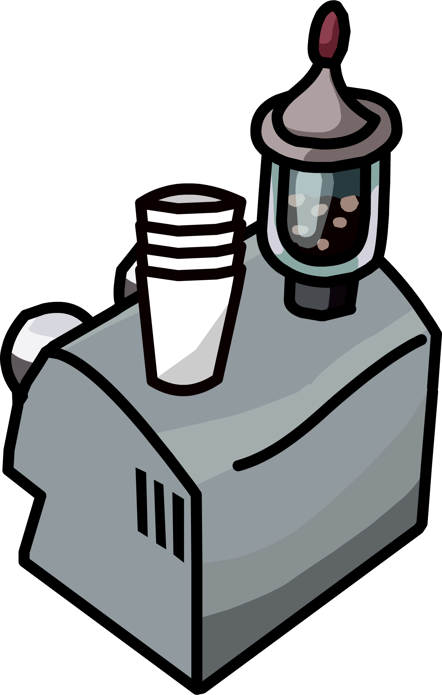 Coffee Maker Sprite 004 - Coffeemaker (1479x2325), Png Download