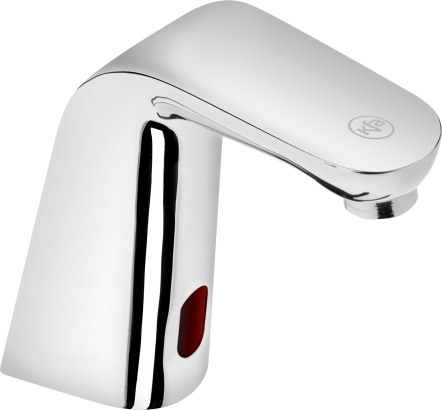 Samba Touch Free Washbasin Mixer (442x410), Png Download