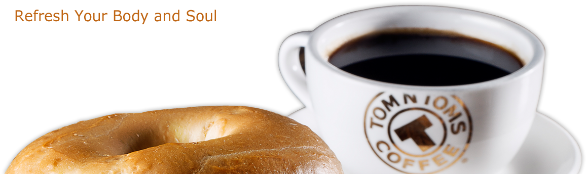Tom N Toms Coffee Store (1200x417), Png Download